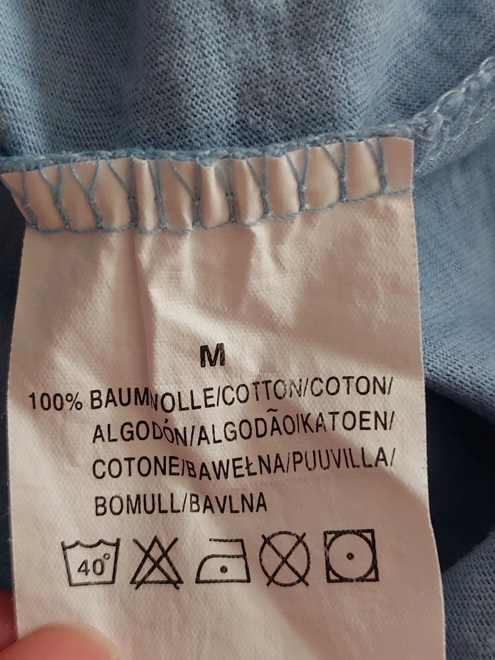 Pijama camisa azul M – photo 4